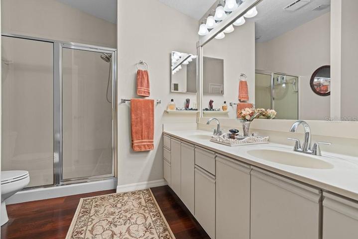 Master bath with shower