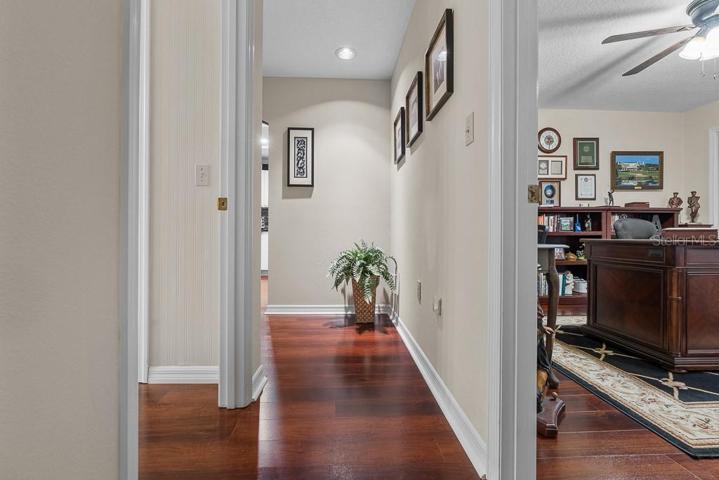 hall to bedrooms and office