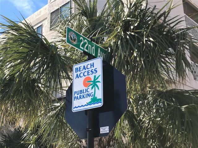 Beach Access off 22nd Ave and Gulf Blvd.