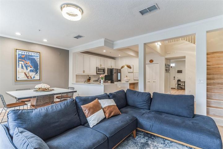 Living, Dining and Kitchen