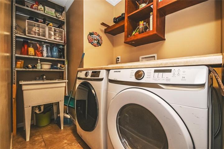 Inside Laundry Room