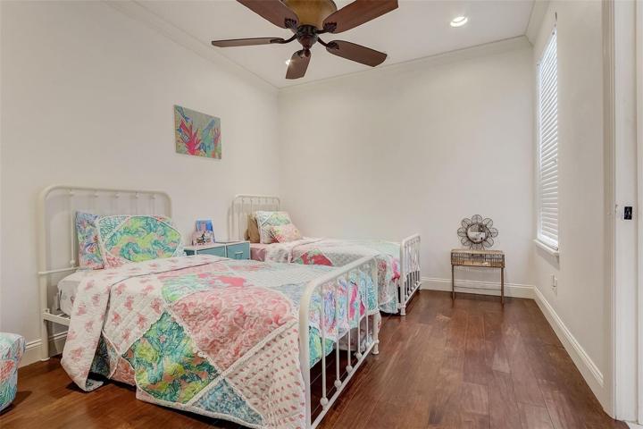 Bedroom 2 with jack and jill bathroom