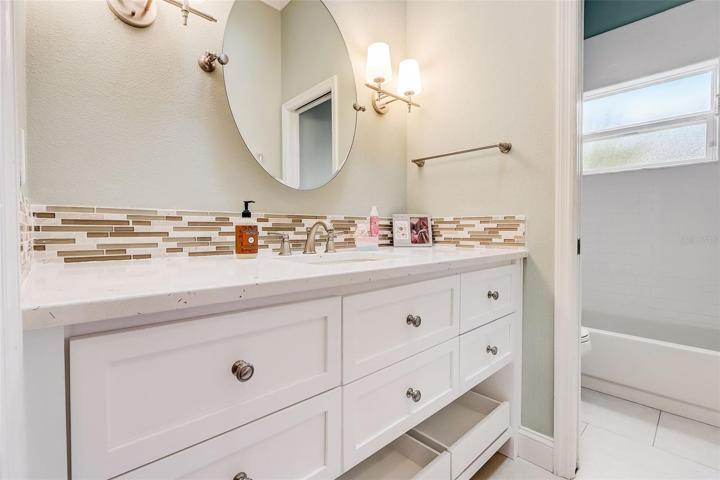 Jack and Jill bathroom