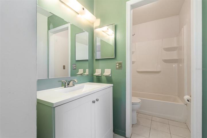 Upstairs bath