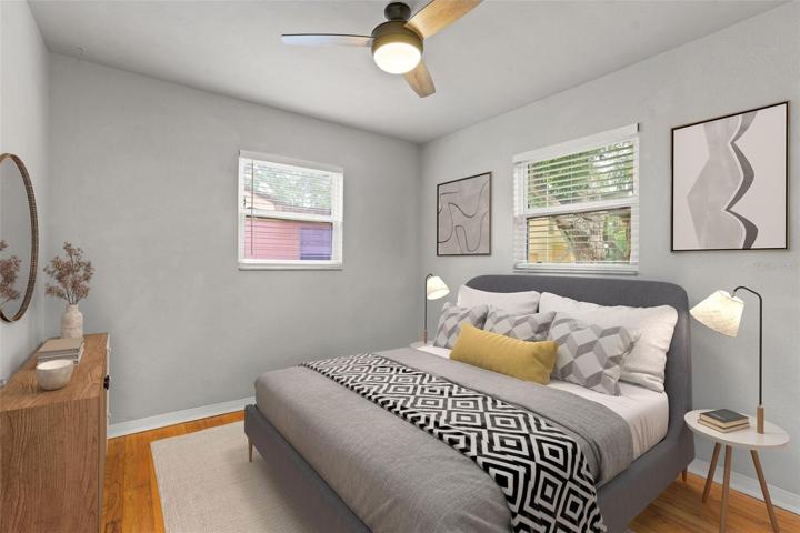 2nd Bedroom Staged Virtually