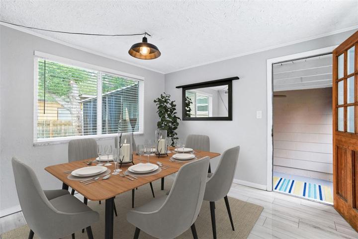 Dining Room Staged Virtually