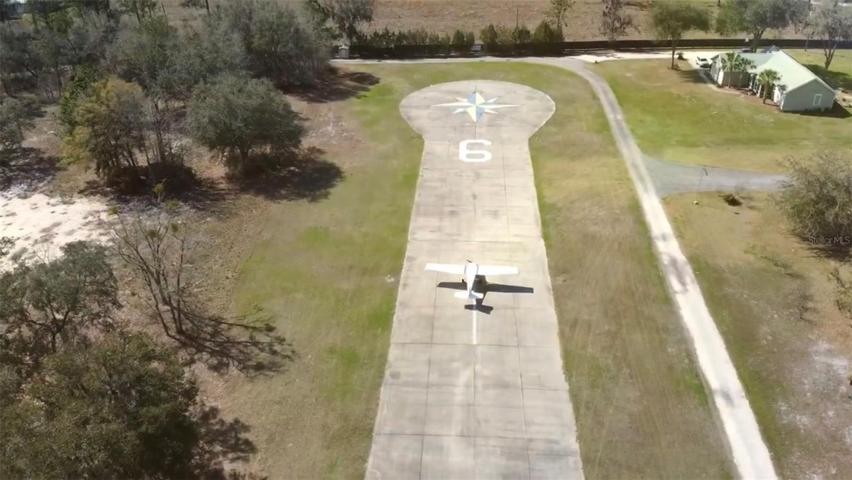 Overhead Runway looking West (lot on left)