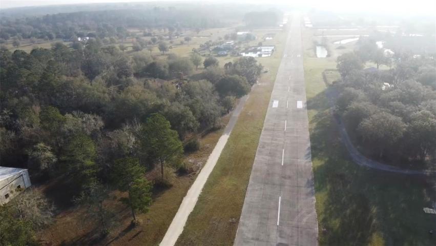 Overhead Runway looking East