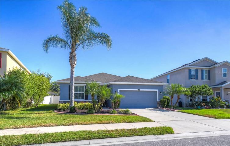 Take in the views of the luscious landscaping!