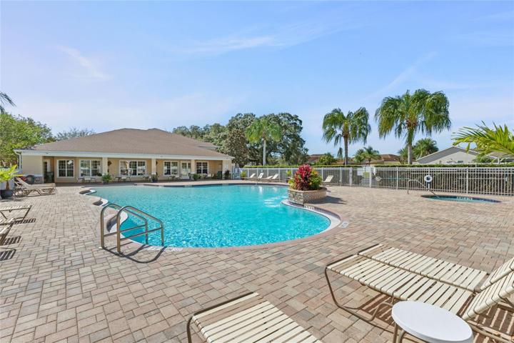 Swimming Pool & Hot Tub behind Clubhouse