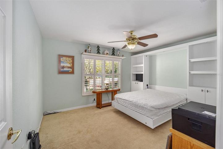 Guest Bedroom with Queen Murphy Bed