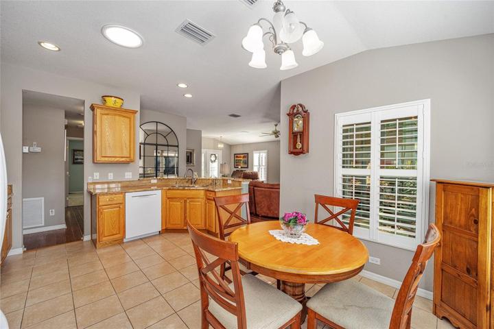 Breakfast Nook in Kitchen