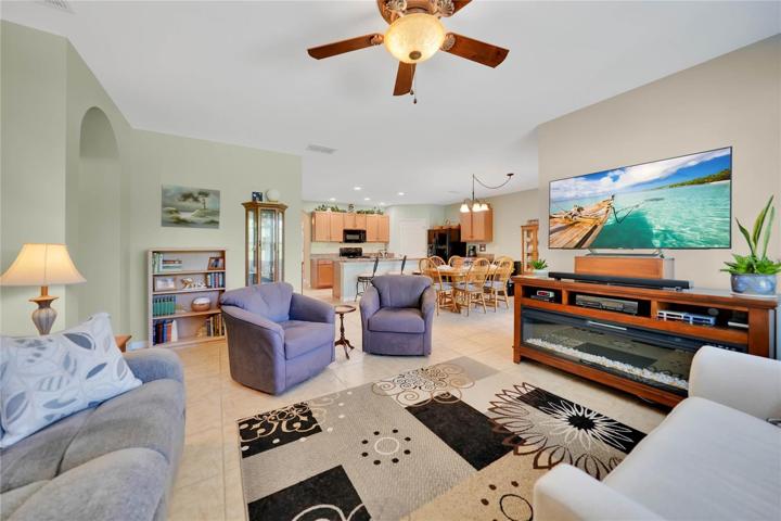 Spacious living area