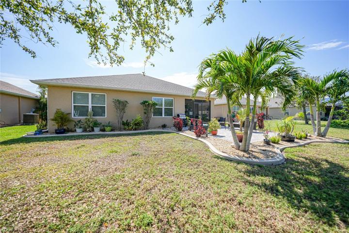 Lots of room to expand in the backyard