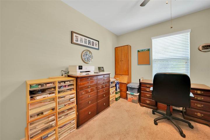 Fourth Bedroom was used as a office