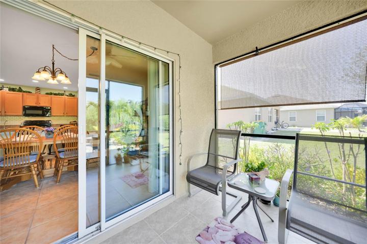 Tiled lanai