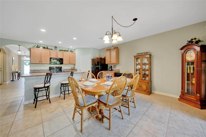 Dining room area