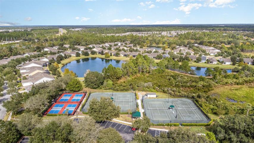 Tennis courts and Pickleball courts