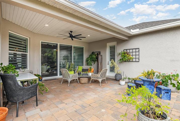 Covered back lanai