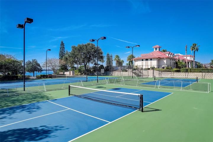 Tennis courts