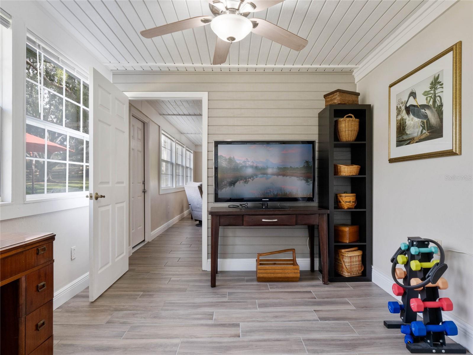 Downstairs Master Den
