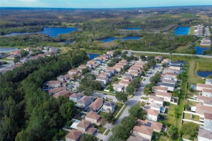 Nearby surroundings with tree lined community of Tierra Del Sol.