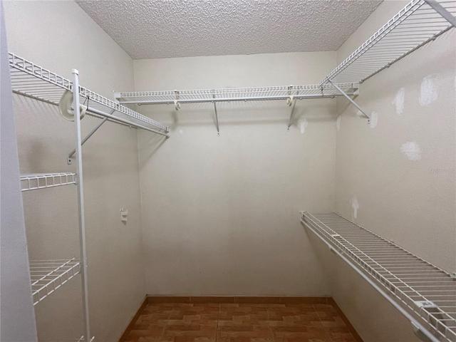 Master walk in closet