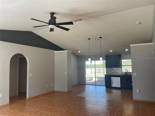 Great room to Dining Area