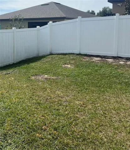 Fenced in Yard