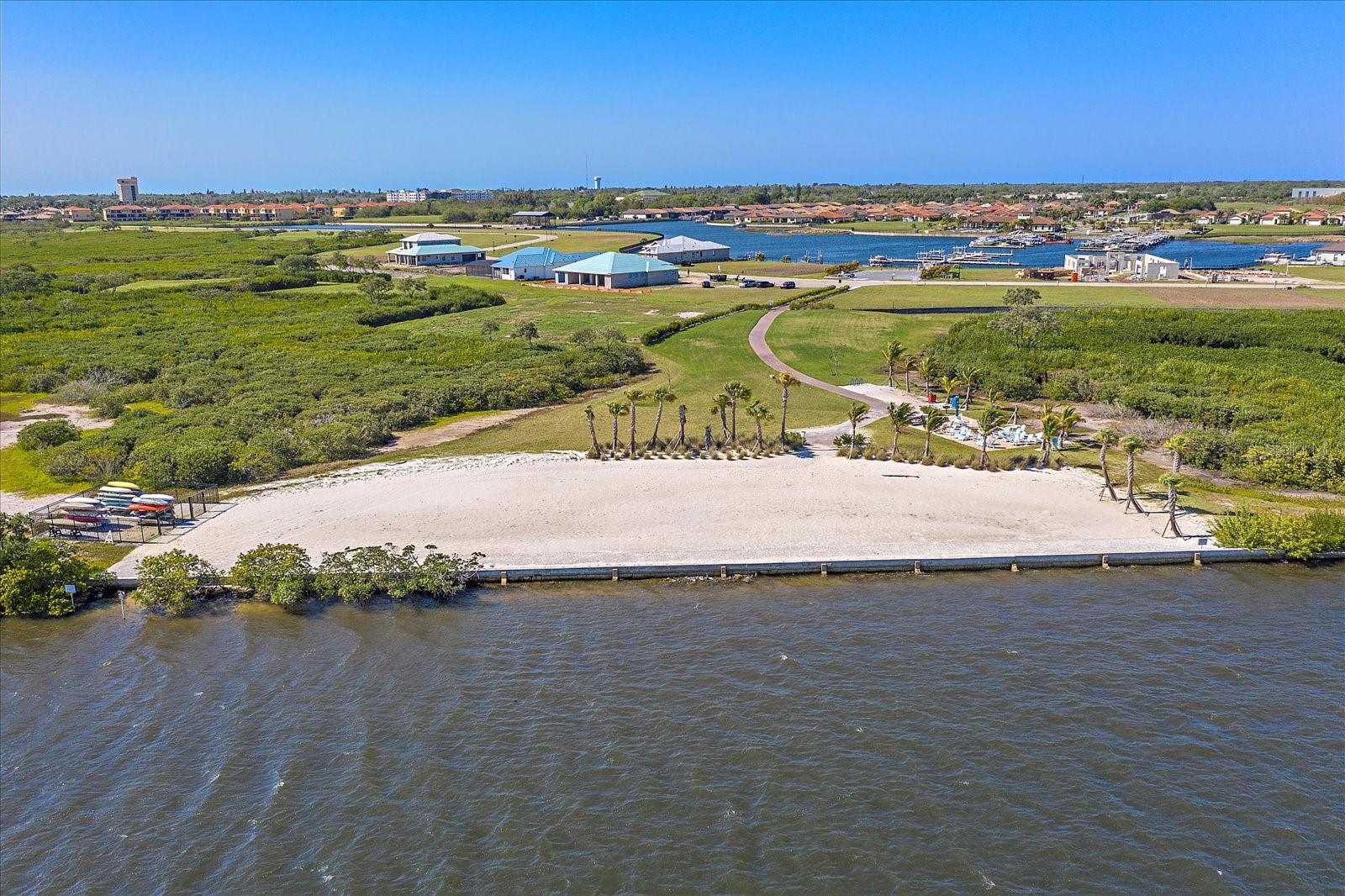Community beach