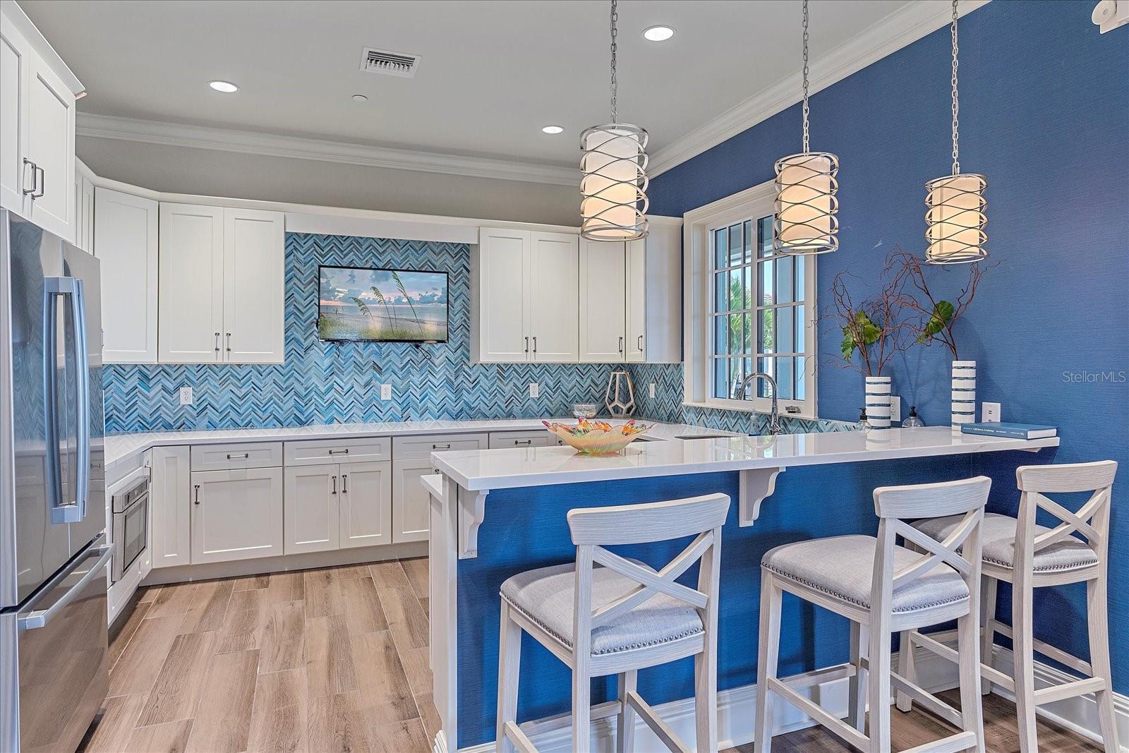 Clubhouse kitchen