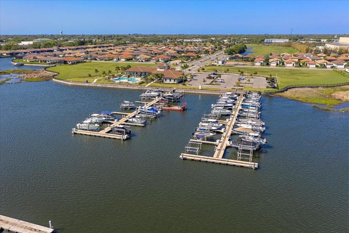 Community boat marina