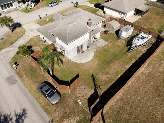 BACK YARD has extra space for a boat or RV