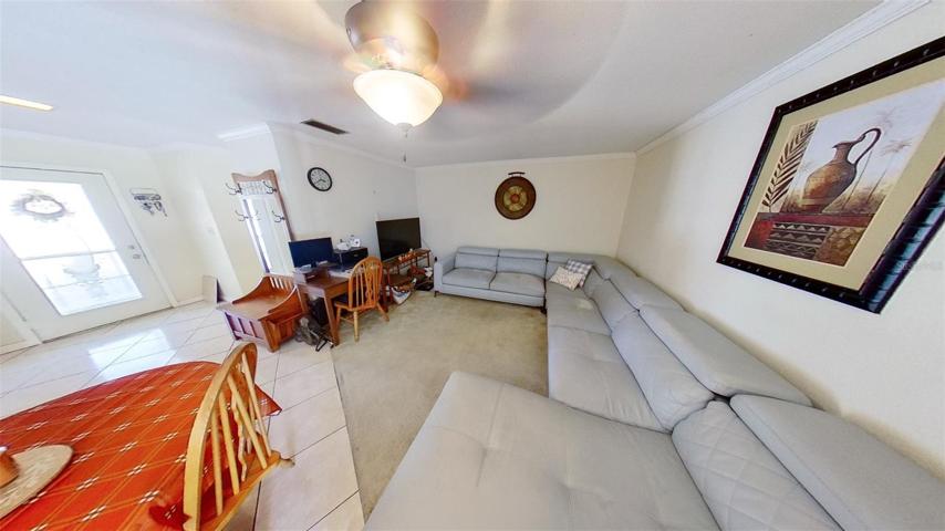 Living Room can see into kitchen