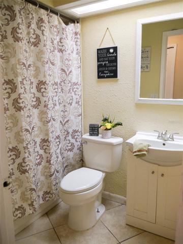 MAIN BATHROOM in hallway for easy access
