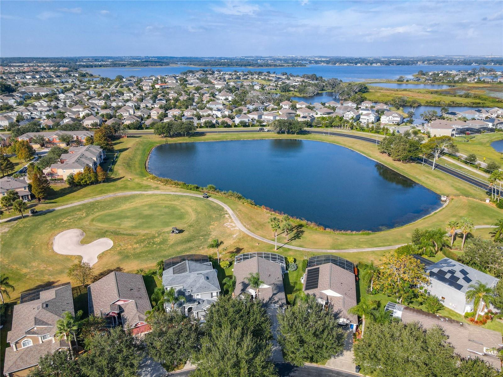 Pond and Golf views!!!