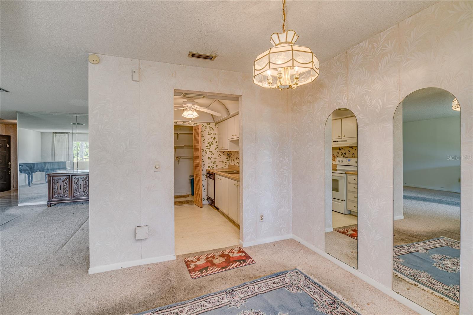 Dining Area off the living area and kitchen