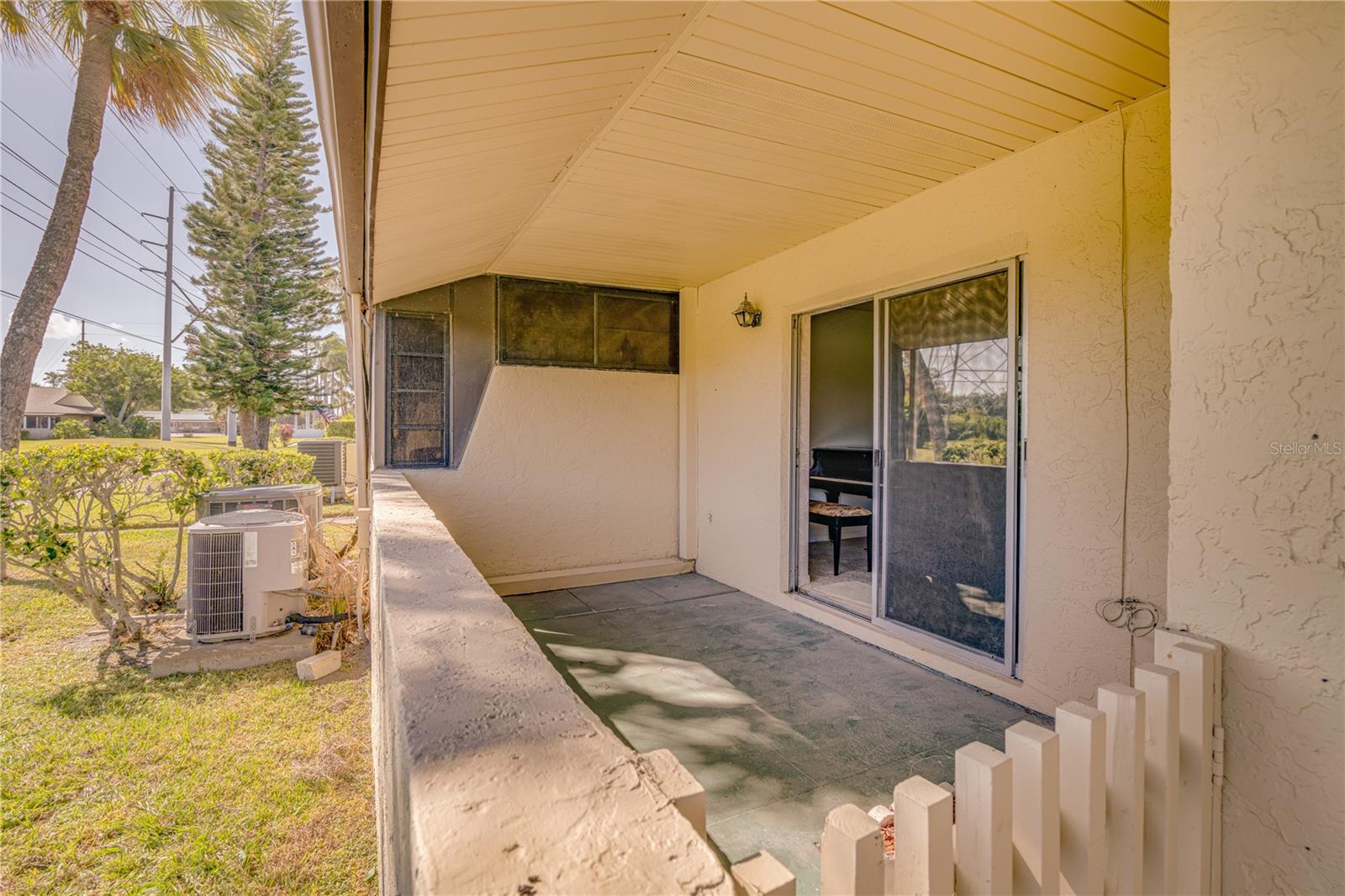 Back patio