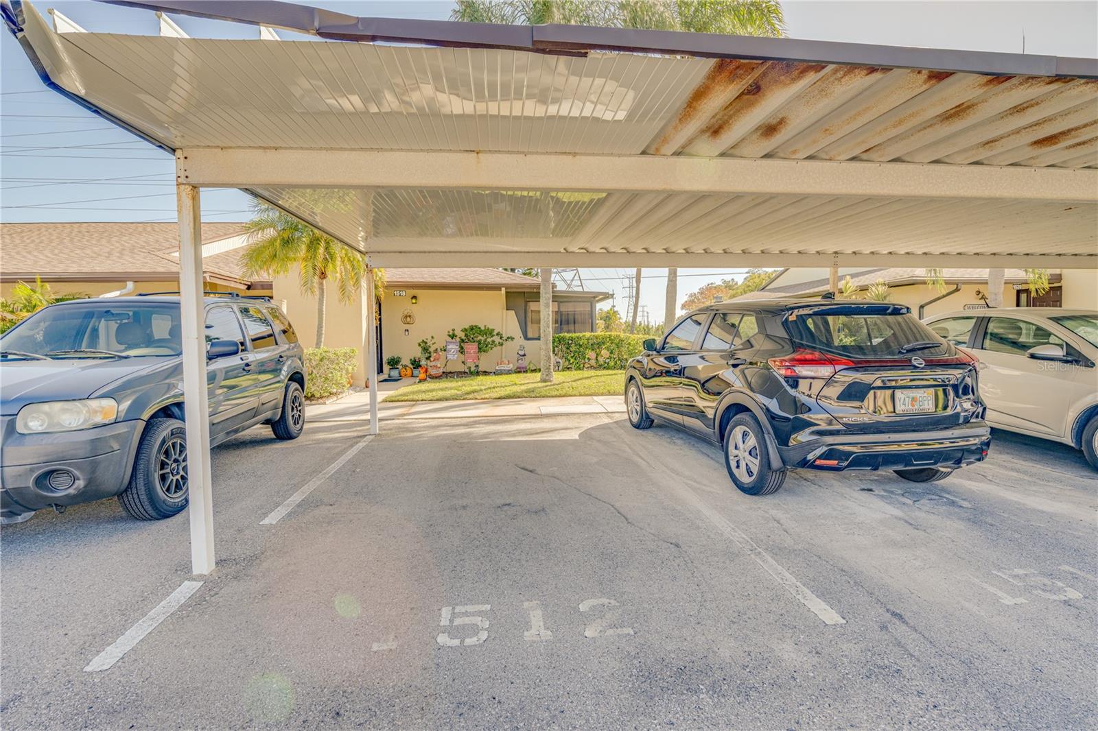 Covered carport
