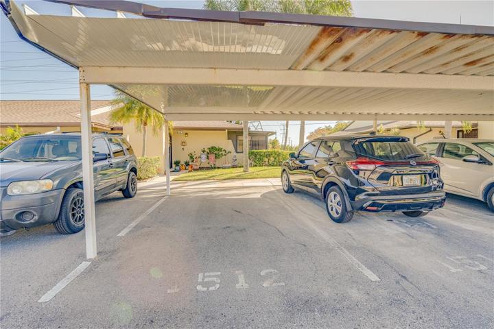 Covered carport