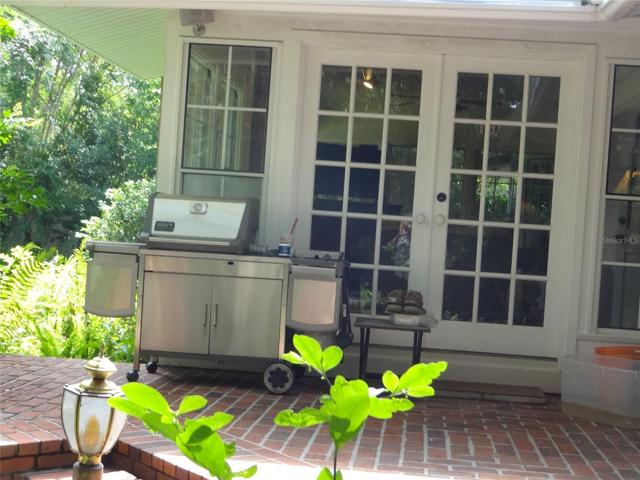 patio entry to family room