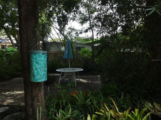 rear patio