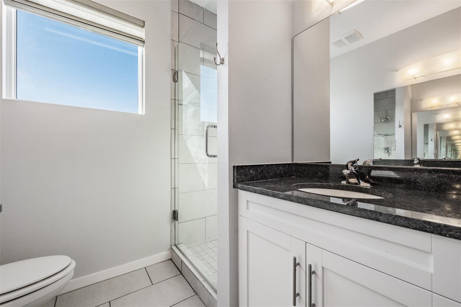 Third Floor Master Bath with double vanity