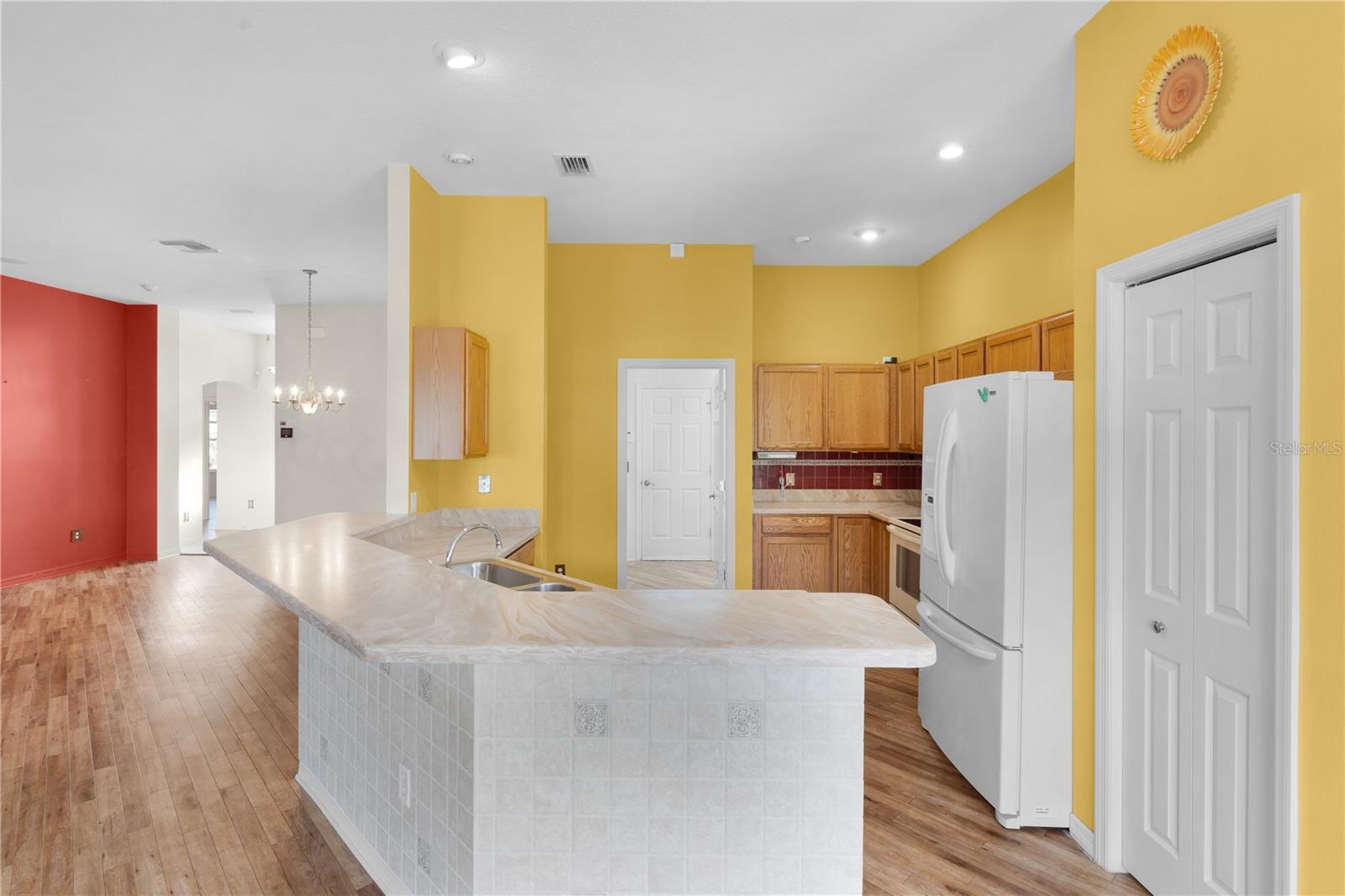 kitchen view 2