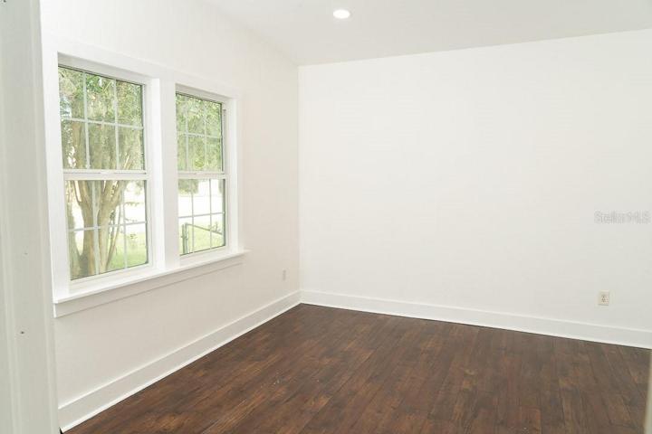Inside master closet - looking into master bath