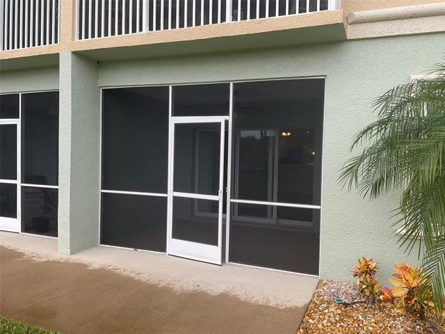 Rear View of the Subject Unit/ Lanai