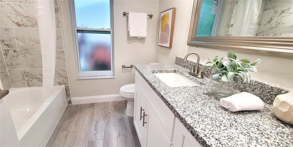 UPDATED BATHROOM