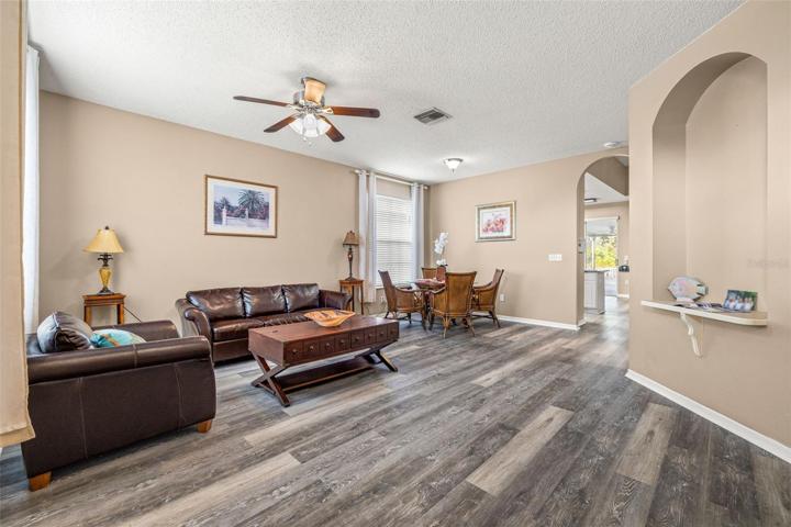 Open Living / Dining Area