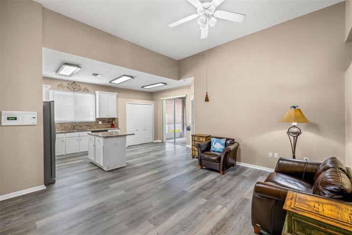 Family Room Open to Kitchen
