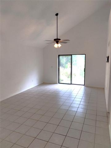 Great room Vaulted ceiling and Ceiling Fan